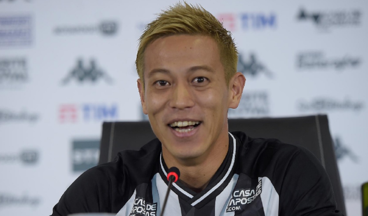 International soccer star Keisuke Honda.