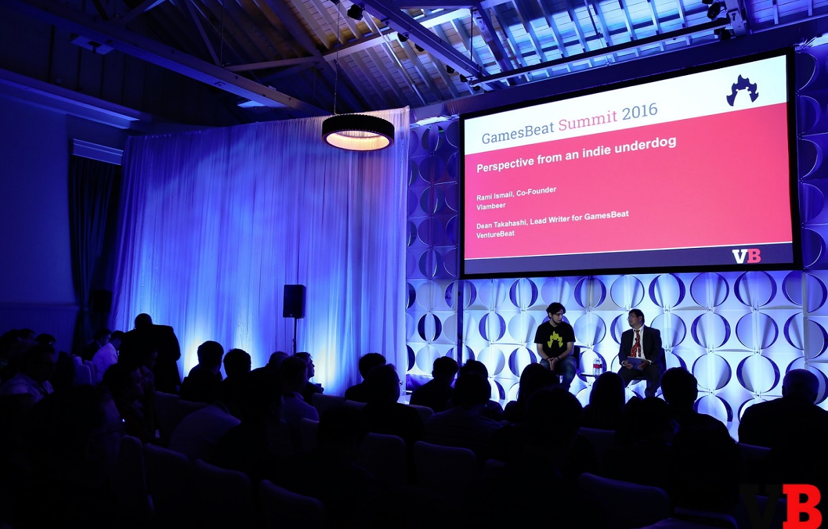 Rami Ismail talked about what indies want from platform owners at GamesBeat Summit.