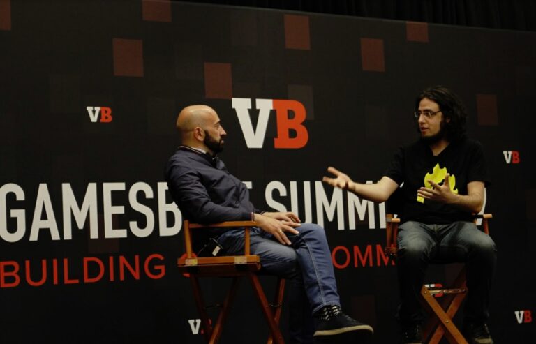 Ivan Lobo (left) and Rami Ismail speak about games as a global language.