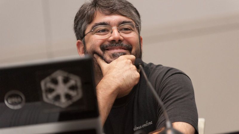 Raph Koster at GDC in 2012.