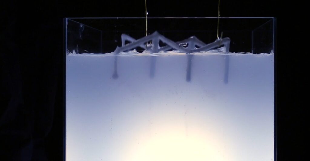 Rapid Liquid Print uses liquid for 3D printing.