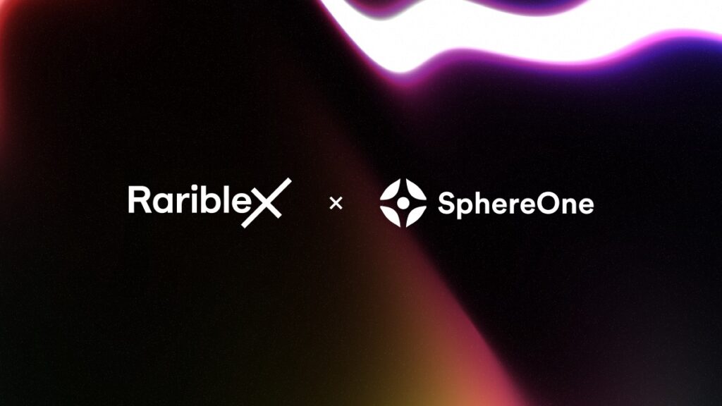 SphereOne has teamed up with Rarible on blockchain games.