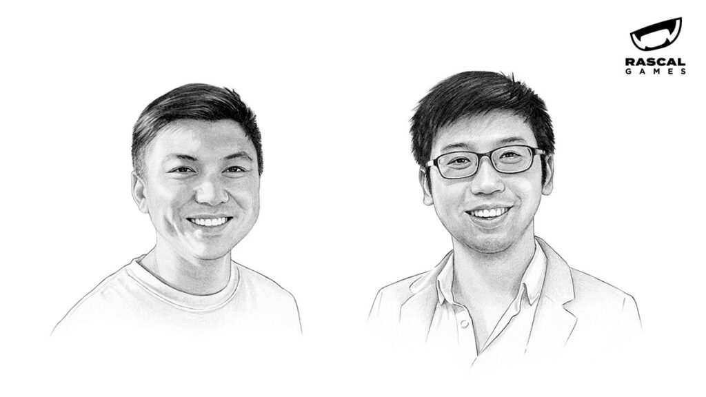 Rascal Games founders Jonathan Lin (left) and Rick Ling.