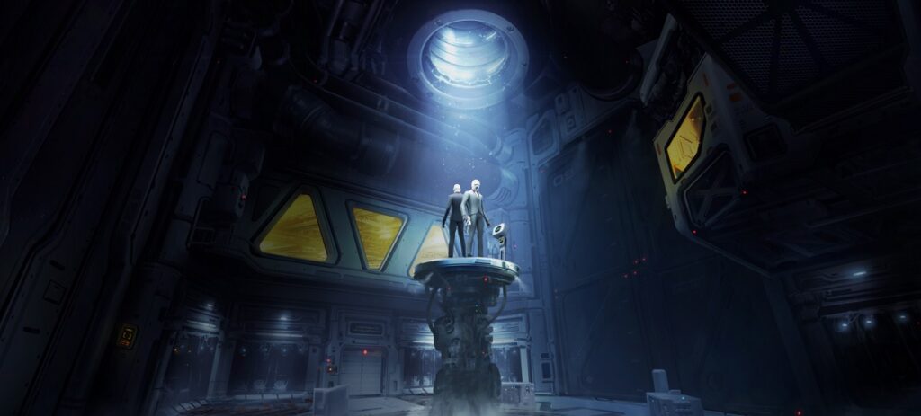 Survios’ Raw Data is a frenetic two-player co-op shooter for the HTC Vive VR headset