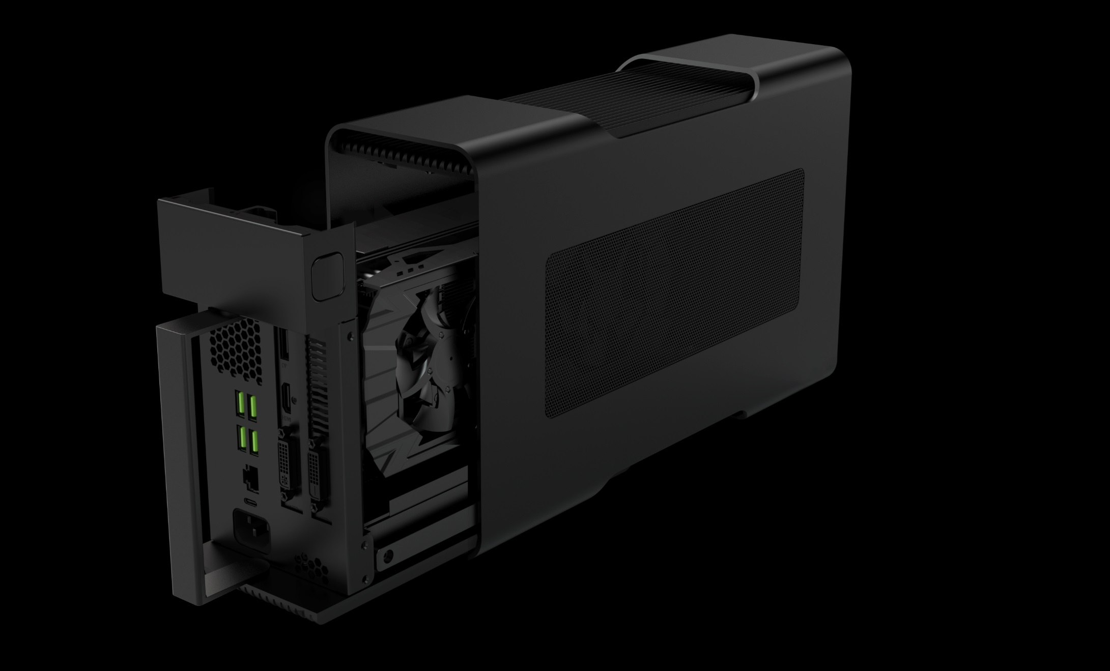 Razer Core lets you change graphics on the fly.