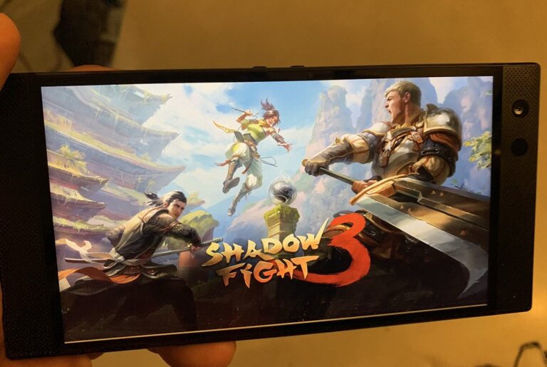 Shadow Fight 3 on Razer Phone 2.