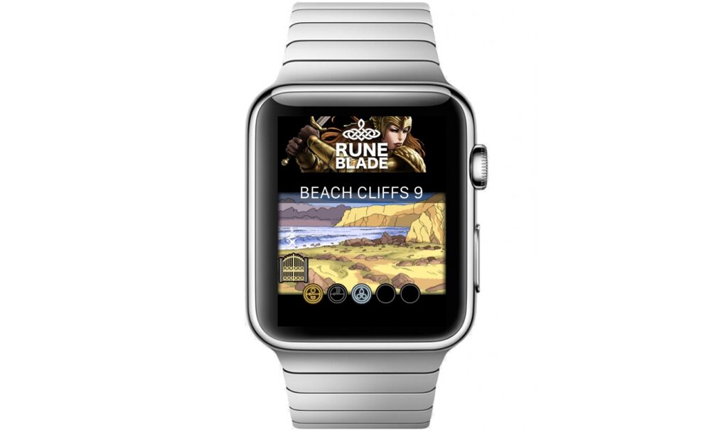 Runeblade puts fantasy role-playing on the back of your wrist