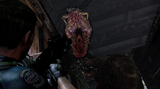 Resident Evil 6 snake battle