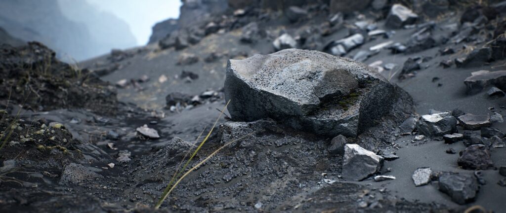 Quixel demonstrates animated scenes that look like landscape photos