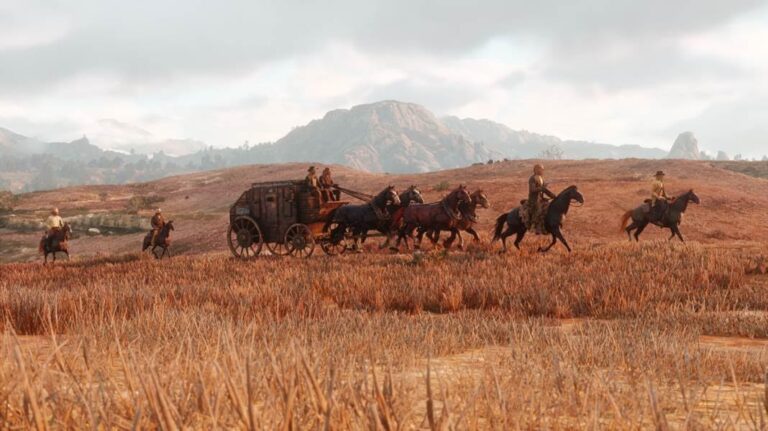 The frontier in Red Dead Redemption ii.