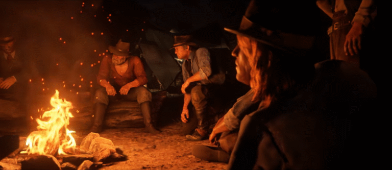 Red Dead Redemption II in action.
