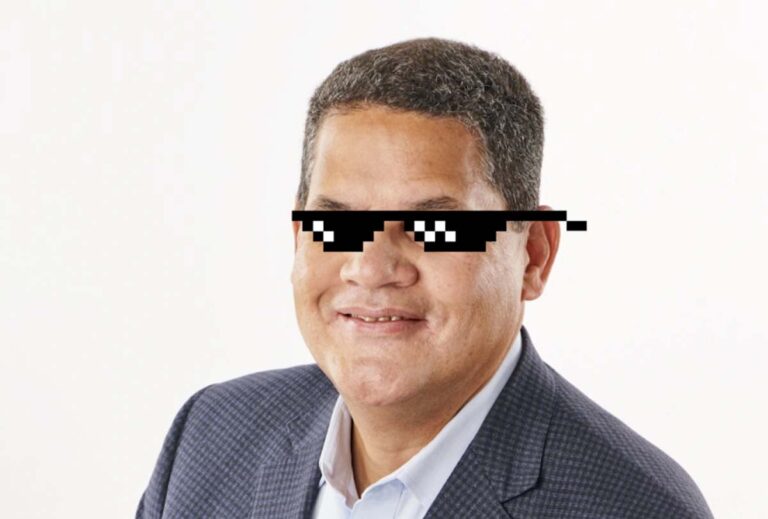 Reggie says, "deal with it."