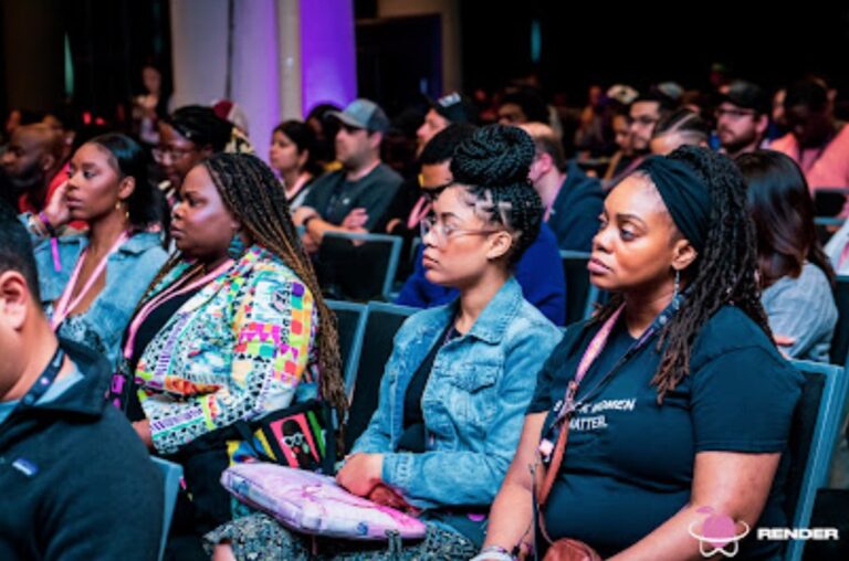 The crowd at last year's RenderATL event in Atlanta.