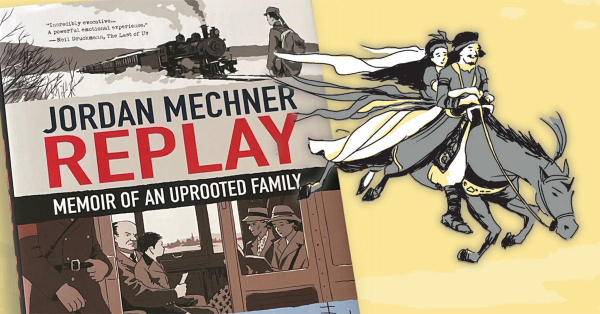 Replay is a graphic novel memoir of Jordan Mechner's family.