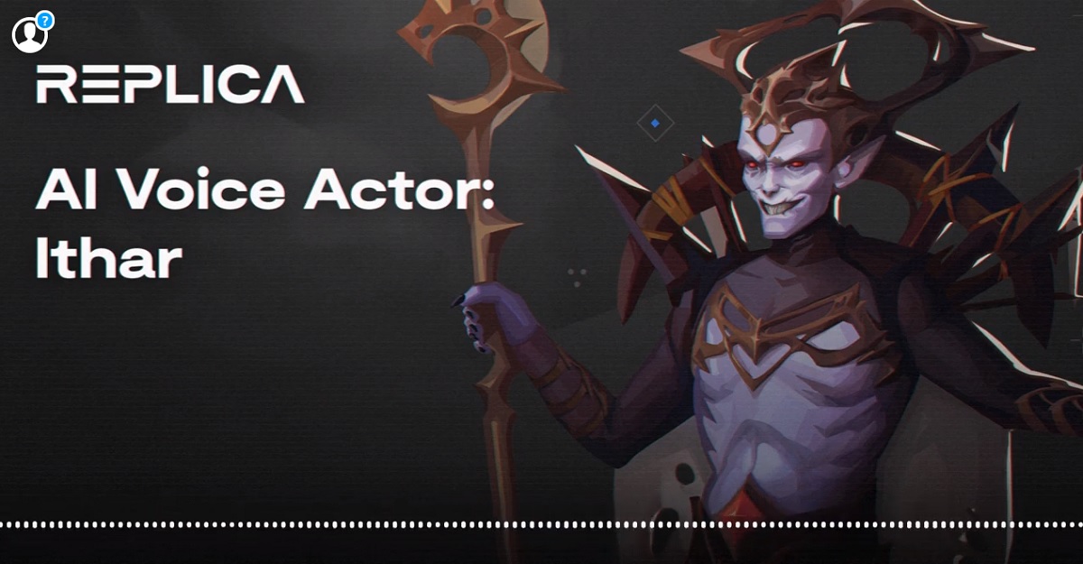 Replica uses AI to make new voice actor sounds.