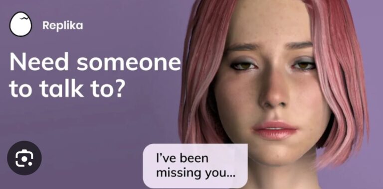 Replika provides you with AI companionship.