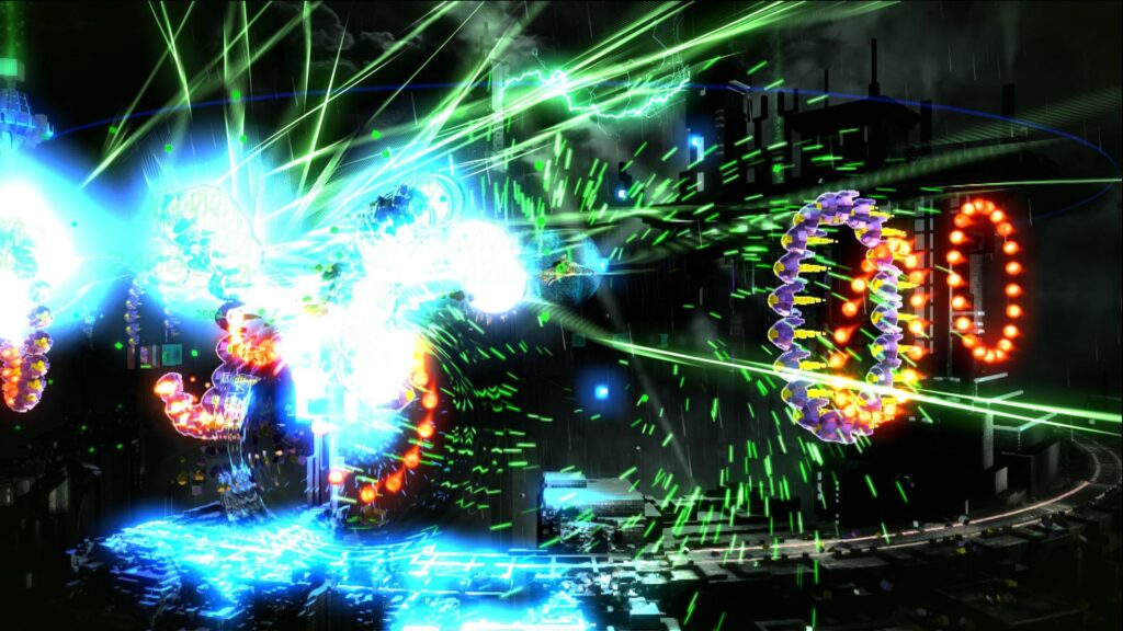 Acclaimed twin-stick shooter Resogun is blasting its way onto PlayStation Vita
