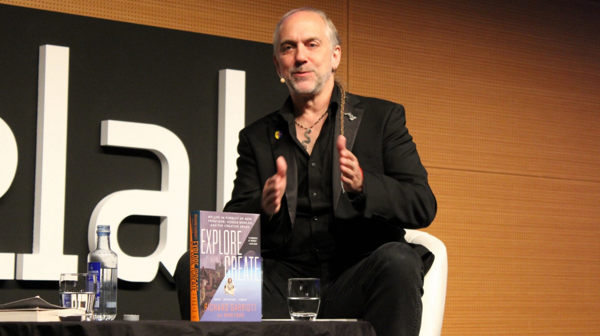 Richard Garriott is known as Lord British in the Ultima Games. Here he is in 2017.