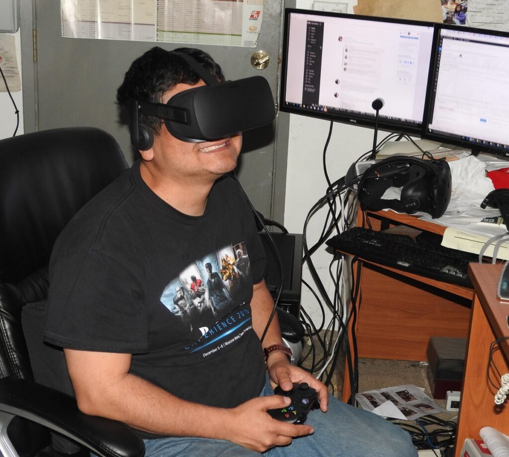 Oculus Rift’s set-up process makes it easy to jump into the world of VR
