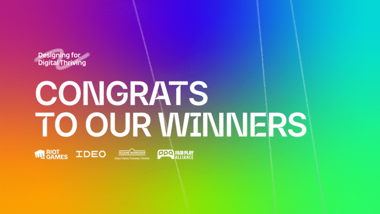Riot Games and IDEO crowned winners of Designing for Digital Thriving challenge