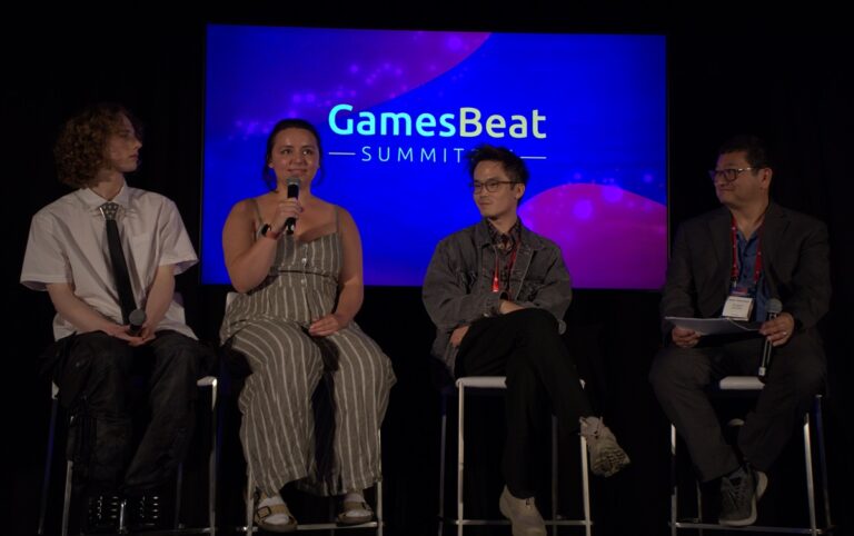 Left to right: Aiden Montreuil, Anne Shoemaker, Clarence Maximillian and Dean Takahashi