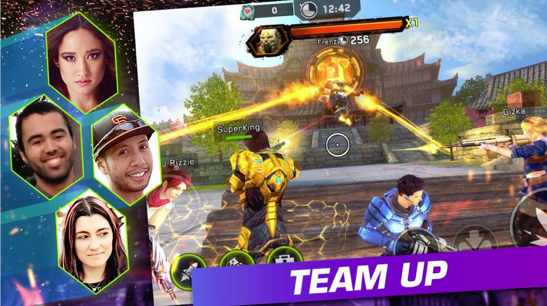 Rival Fire is a social shooter from Glu and Tencent.