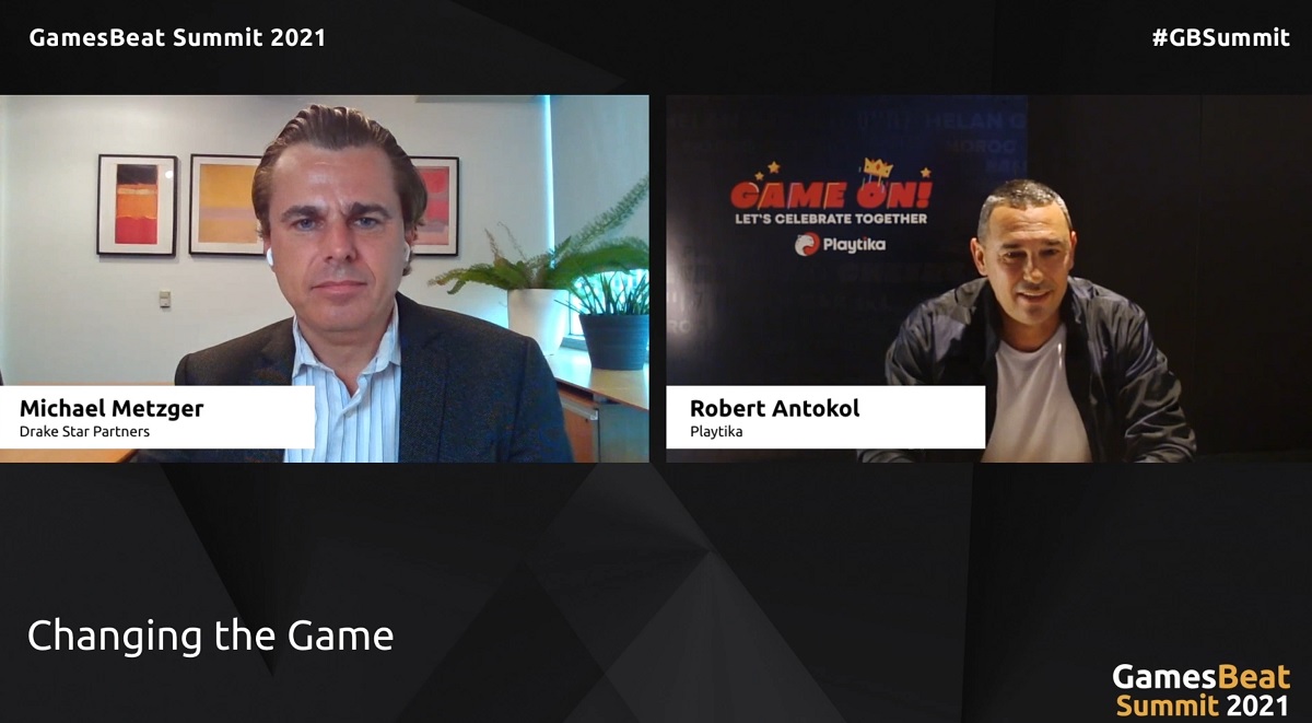 Robert Antokol, CEO of Playtika talks with Michael Metzger of Drake Star Partners.