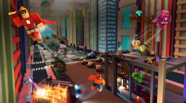 Roblox Heroes of Robloxia.