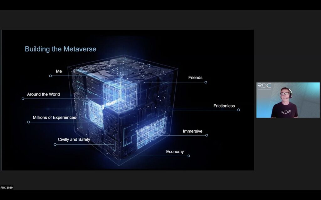 Dave Baszucki, CEO of Roblox, talks about the Metaverse.