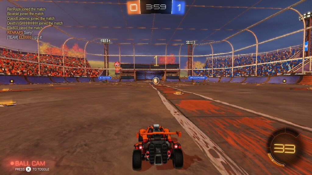 You can compete on Rocket League for the Switch
