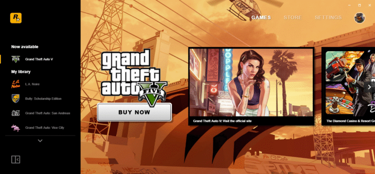 Rockstar Games Launcher.