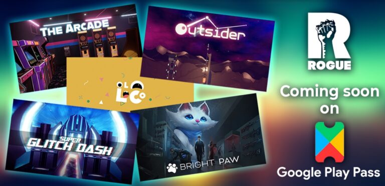 Rogue Games is bringing five games to Google Play Pass.