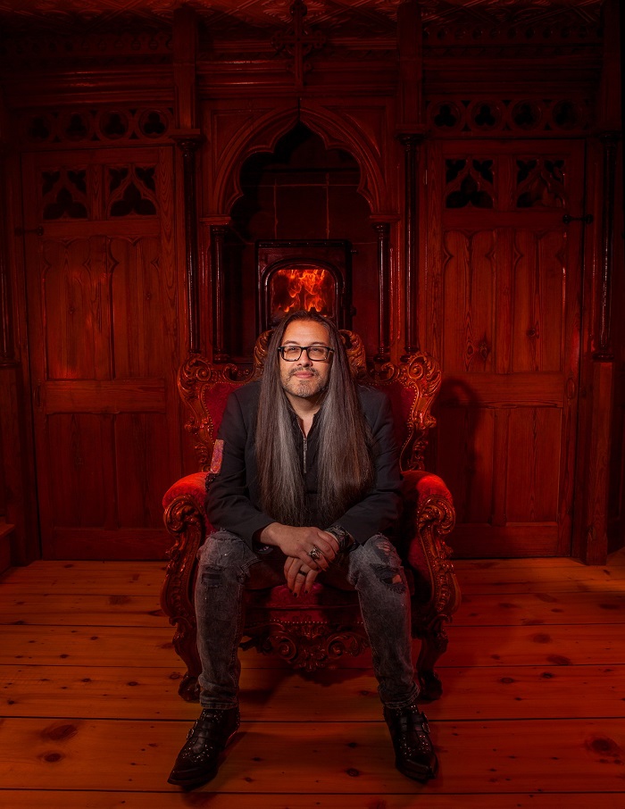 John Romero on the bloody throne built on the success of Doom.