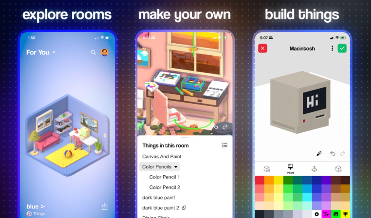 Rooms lets you build your own room.