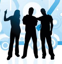 Three teens