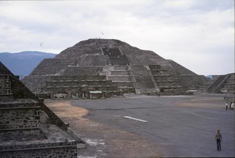 Aztec temple