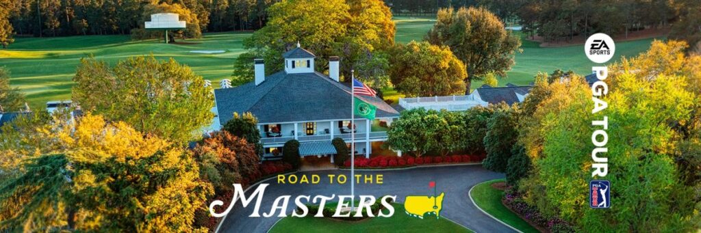 EA Sports 'Road to the Masters' banner
