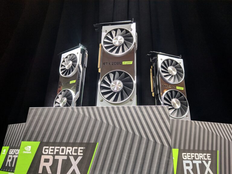 The RTX 2080 Super with its cousins.