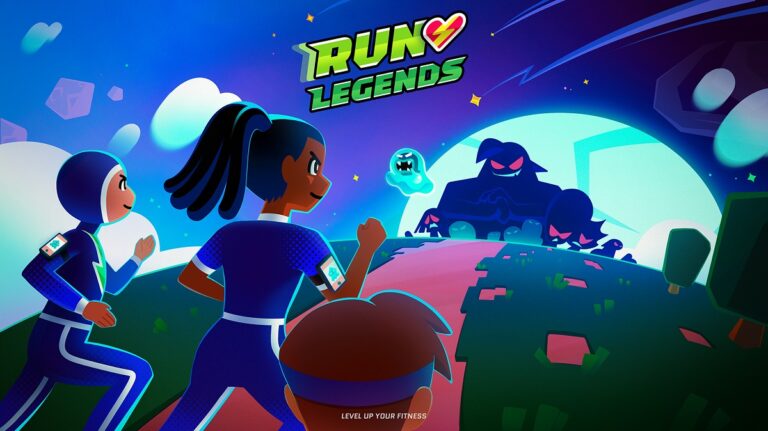 Run Legends is a fitness battle game.