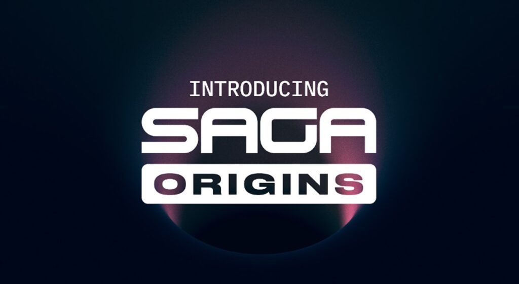 Saga Origins will publish Web3 games.