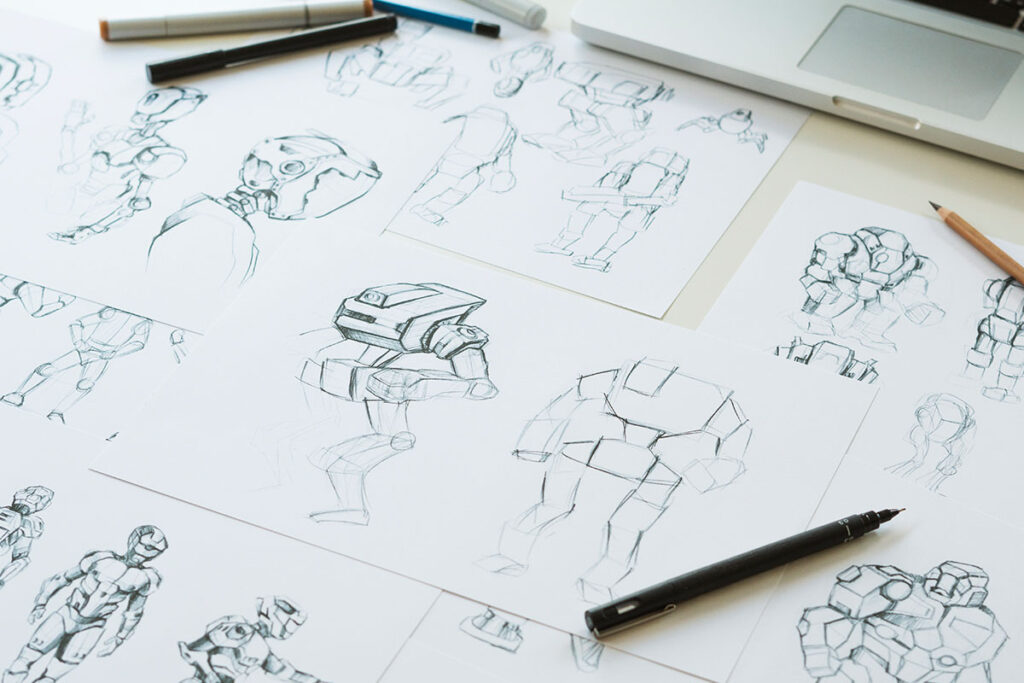 Learn character drawing from former Marvel and DreamWorks artists with this training