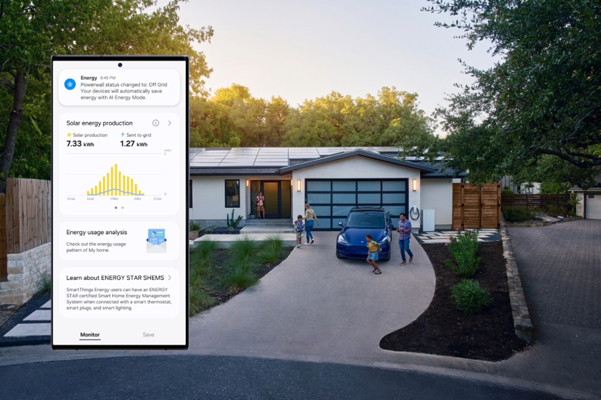 Samsung SmartThings now works with Tesla devices.