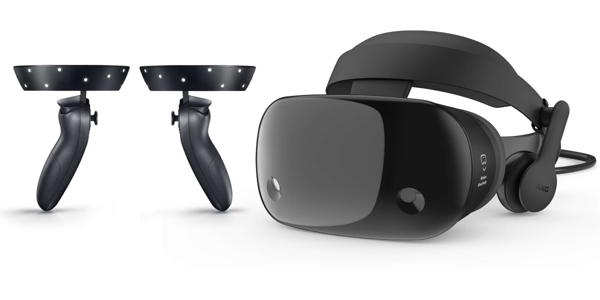 Samsung's HMD Odyssey is just one of numerous headsets compatible with Microsoft's Windows Mixed Reality program.