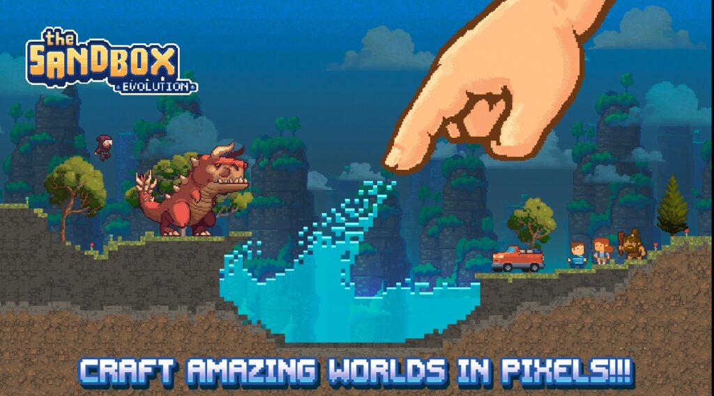 The Sandbox Evolution builds on the original’s artsy user-created worlds