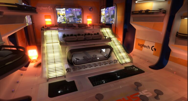 The San Francisco Shock space in Sansar.
