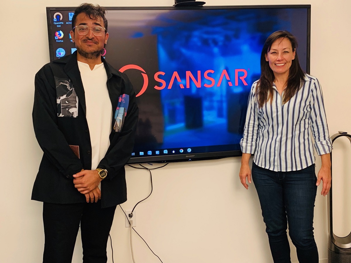 Hari Raghavan and Sheri Bryant of Linden Lab.