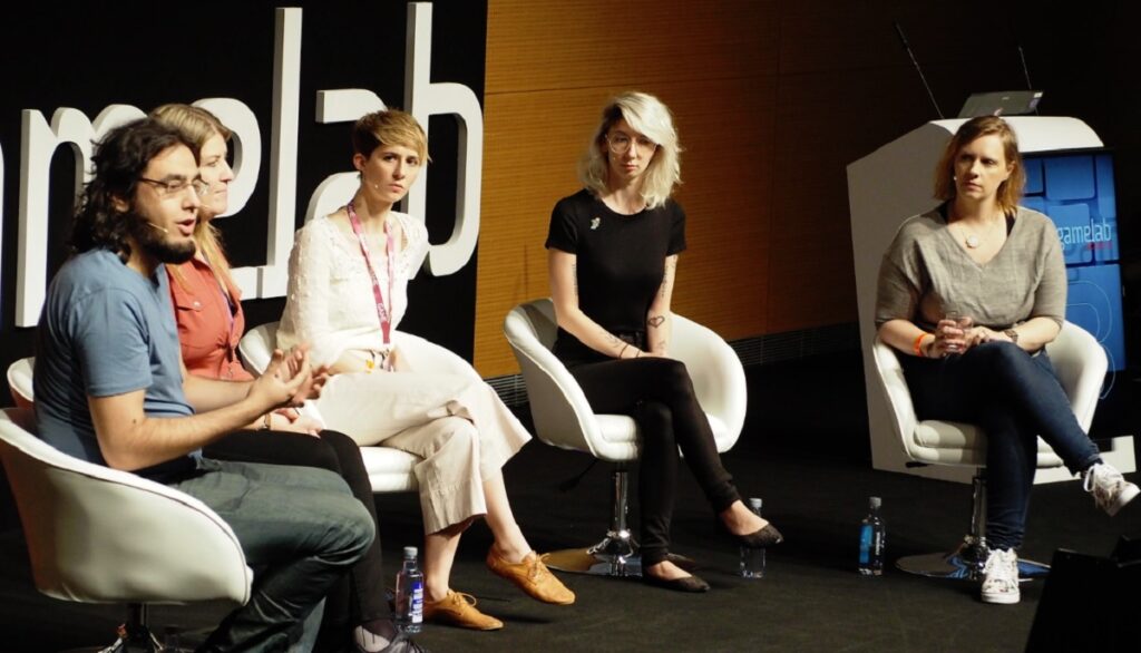 Diversity and inclusion panel at Gamelab