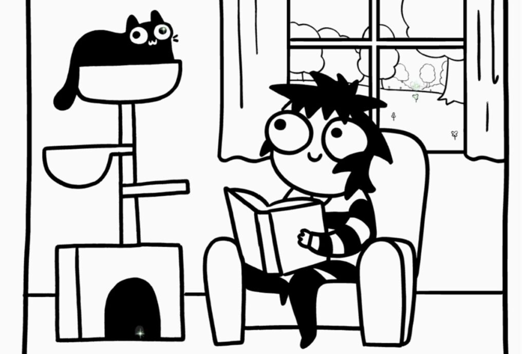 Sarah's Scribbles is a new kind of interactive game.