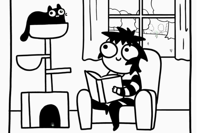 Sarah's Scribbles is a new kind of interactive game.