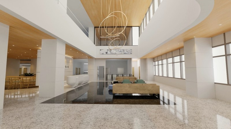 MeetKai's digital twin of Silicon Box's facility.